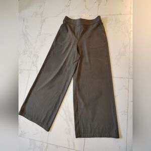 MAX STUDIO Wide Leg Trousers - Slate Gray